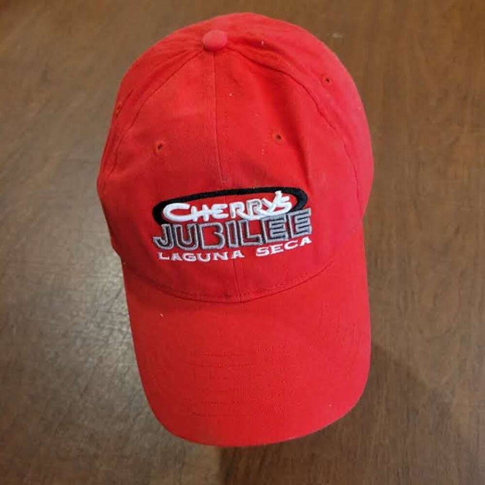 Cherry’s Jubilee Laguna Seca (Monterey Co. California) Cap Hat One size fits all
